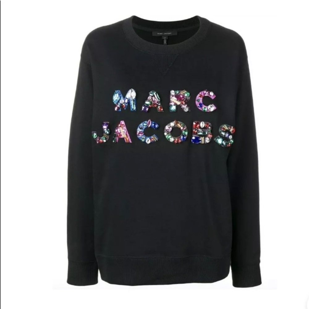*SOLD*Pre Owned Marc Jacobs Embellished Sweatshirt